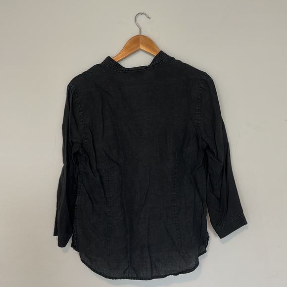 Women’s 100% Linen Blouse - Picture 3 of 3